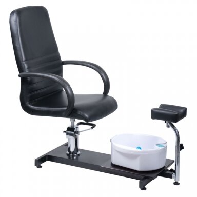 Professional hidraulic chair for podological treatment for beauticians BW-100, black color Professional hidraulic chair for podological treatment for beauticians BW-100, black color