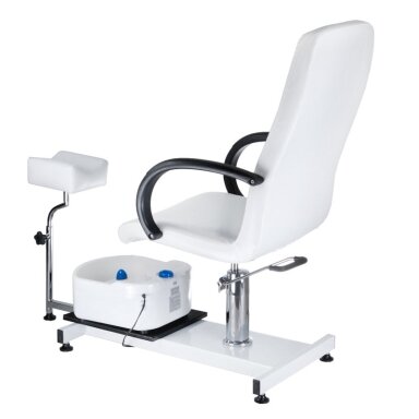 Professional hidraulic chair for podological treatment for beauticians BW-100, cool white Professional hidraulic chair for podological treatment for beauticians BW-100, cool white