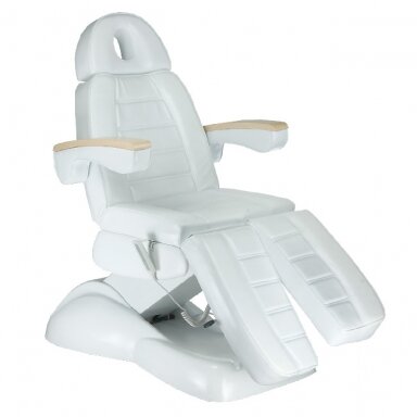 Professional electric podiatry chair for pedicure procedures BG-273C, cool white Professional electric podiatry chair for pedicure procedures BG-273C, cool white