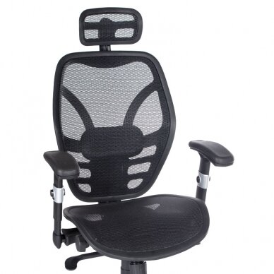 Reception, office chair CorpoComfort BX-4036, black color 1