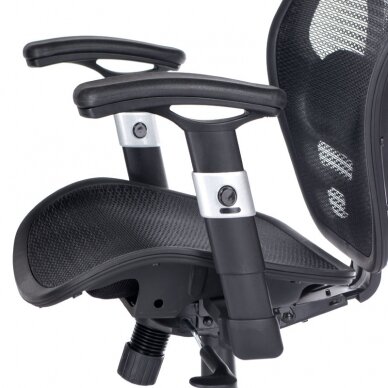 Reception, office chair CorpoComfort BX-4036, black color 4