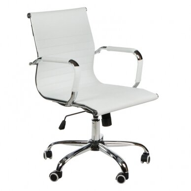 Reception, office chair CorpoComfort BX-5855, white color Reception, office chair CorpoComfort BX-5855, white color