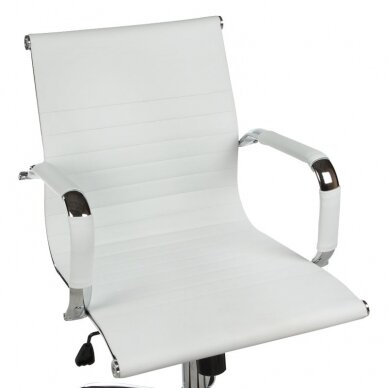 Reception, office chair CorpoComfort BX-5855, white color 1 Reception, office chair CorpoComfort BX-5855, white color 1