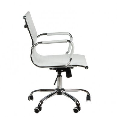 Registratūros, biuro kėdė CorpoComfort BX-5855, baltos spalvos 2