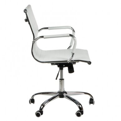 Registratūros, biuro kėdė CorpoComfort BX-5855, baltos spalvos 3