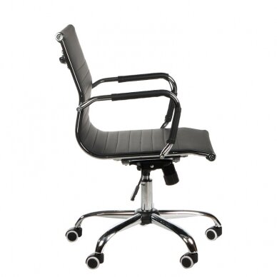 Registratūros, biuro kėdė CorpoComfort BX-5855, juodos spalvos 2