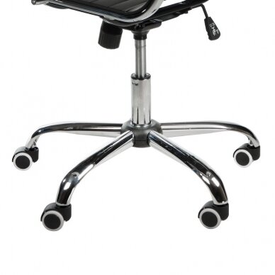 Registratūros, biuro kėdė CorpoComfort BX-5855, juodos spalvos 5