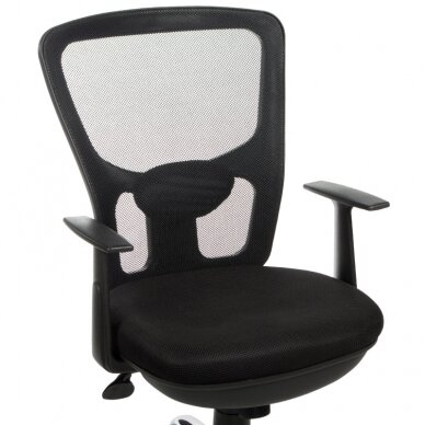 Registratūros, biuro kėdė CorpoComfort BX-4032EA, juodos spalvos 1