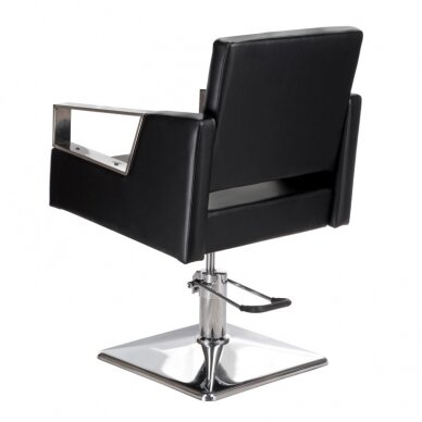 Профессиональное парикмахерское кресло ARTURO 3936A, черного цвета 4