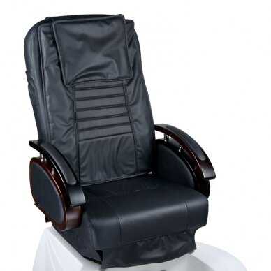Профессиональный электрический ортопедический стул для процедур педикюра с функцией массажа BR-3820D, черного цвета 2