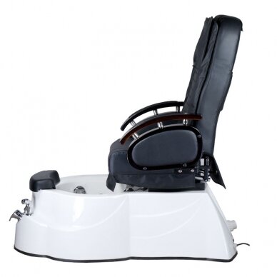 Professional electric podiatry chair for pedicure procedures with massage function BR-3820D, black color 7