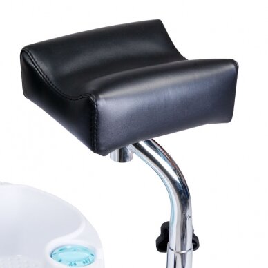 Profesionali hidraulinė pedikiūro kėdė kosmetologams su masažine vonele BW-100, juodos spalvos 4