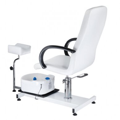 Профессиональное кресло для процедур педикюра BW-100, белого цвета 1