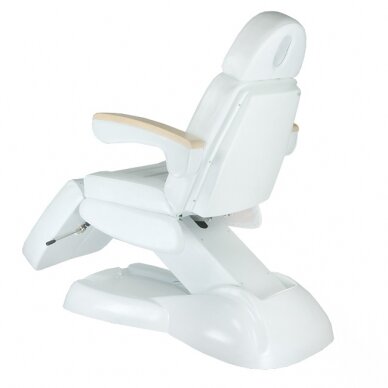 Профессиональный электрический ортопедический стул для процедур педикюра BG-273C, белого цвета 4
