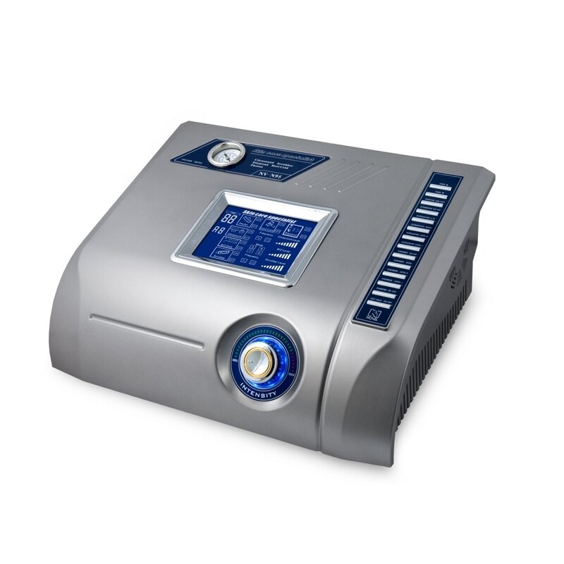 Profesionalus kosmetologinis aparatas N95 (mentelė+ultragarsas+šalčio plaktukas+dermabrazija+LED)