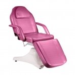Professional hydraulic bed-couch for beauticians BD-8222, pink color