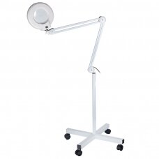 Professional cosmetic lamp magnifier BN-205 5dpi with stand, white color