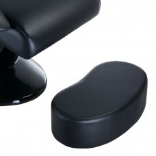 Professional hairdresser sink for beauty salons VERA BR-3515, black color