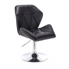 Professional eco leather master chair with stable base HR212, black