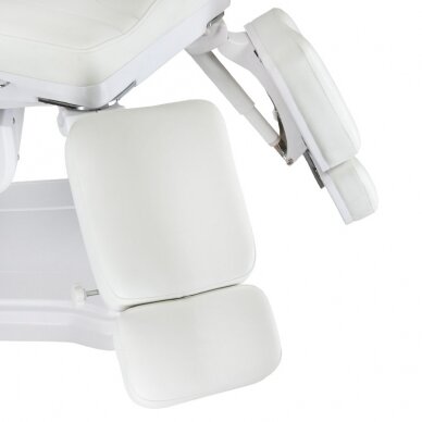 Профессиональный электрический ортопедический стул для процедур педикюра Mazaro BR-6672A, 5 моторов, белого цвета 2
