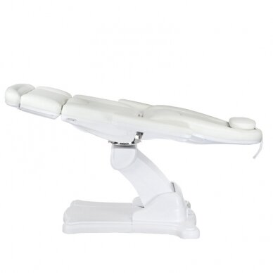 Profesionalus elektrinis gultas-lova kosmetologams Mazaro BR-6672B, 3 variklių, baltos spalvos 5 Profesionalus elektrinis gultas-lova kosmetologams Mazaro BR-6672B, 3 variklių, baltos spalvos 5
