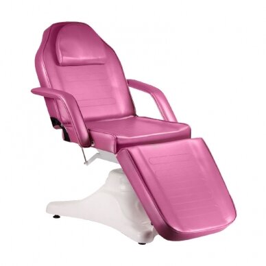Профессиональная гидравлическая кушетка-кровать для косметологов BD-8222, розового цвета