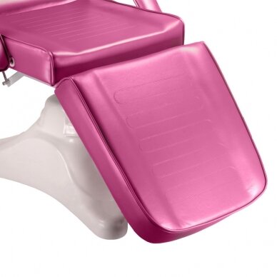 Профессиональная гидравлическая кушетка-кровать для косметологов BD-8222, розового цвета 1