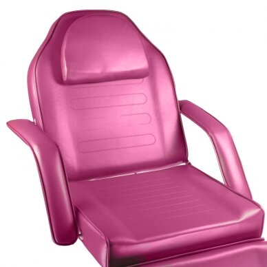 Профессиональная гидравлическая кушетка-кровать для косметологов BD-8222, розового цвета 3