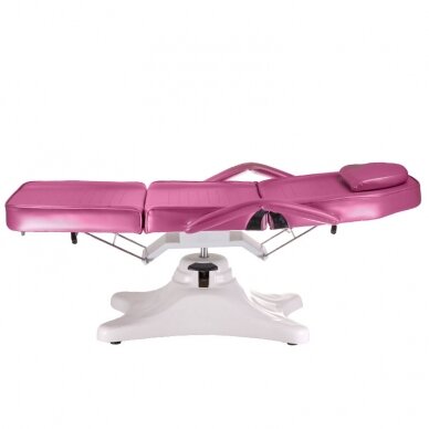 Professional hydraulic bed-couch for beauticians BD-8222, pink color 6