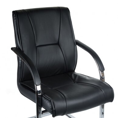 Konferencijų kėdė CorpoComfort BX-3345, juodos spalvos 1