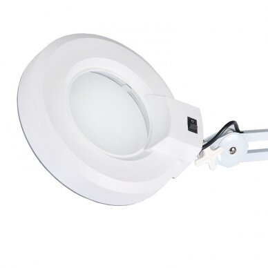 Профессиональная косметологическая лампа лупа БН-205 5dpi на подставке, белого цвета 1