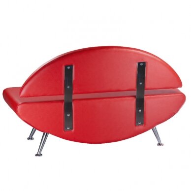 Profesionali laukiamojo sofa Carini BD-6710, raudonos spalvos 1