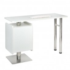 Profesionalus manikiūro stalas BD-3465, baltos spalvos