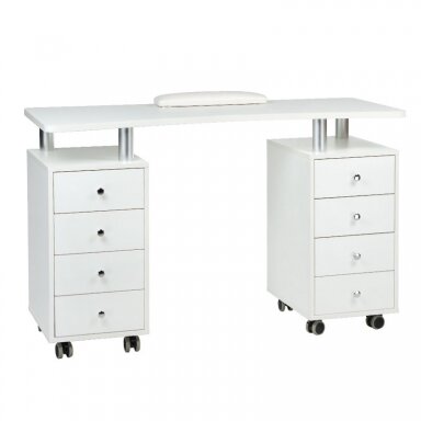 Professional manicure table BD-3425, white color Professional manicure table BD-3425, white color