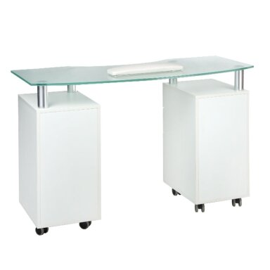 Professional manicure table BD-3453, white color Professional manicure table BD-3453, white color