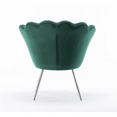 Кресло для салона красоты REY, зеленый велюр 6