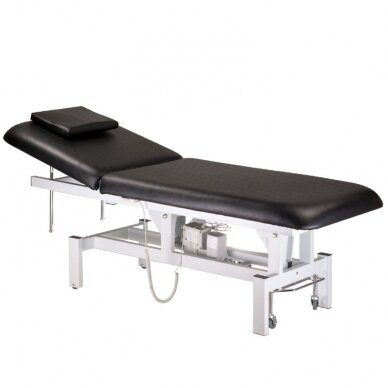 Profesionalus elektrinis masažo stalas BD-8230, juodos spalvos