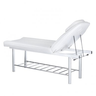 Profesionalus masažo stalas-gultas kosmetologams BW-260/WHITE 4
