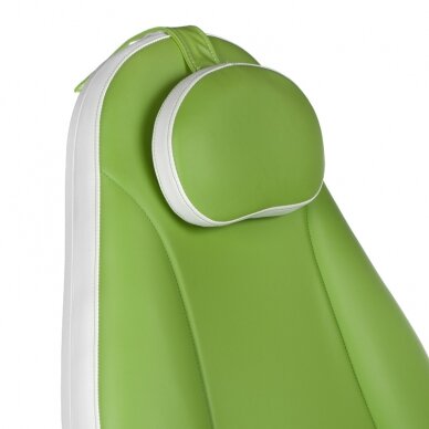 Professional electric recliner-bed for beauticians Mazaro BR-6672, 4 motors, green color 6