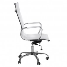 Registratūros, biuro kėdė CorpoComfort BX-2035, baltos spalvos