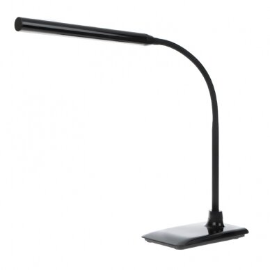 Professional cosmetology table lamp LED 6W CLIP BC-8236C, black color