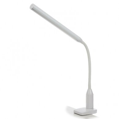 Профессиональная косметологическая настольная лампа LED 6W CLIP BC-8236C, белого цвета
