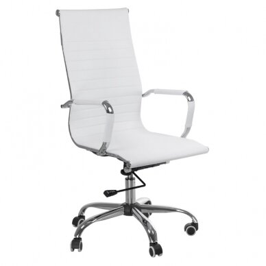 Reception, office chair CorpoComfort BX-2035, white color