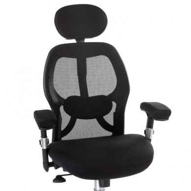 Registratūros, biuro kėdė CorpoComfort BX-4144, juodos spalvos 1