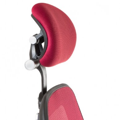 Reception, office chair CorpoComfort BX-4144, red color 6
