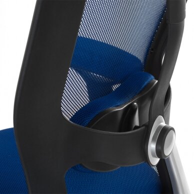 Reception, office chair CorpoComfort BX-4147, blue color 3