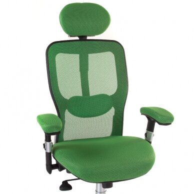 Reception, office chair CorpoComfort BX-4147, green color 1