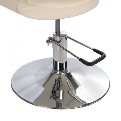 Professional hairdressing chair BH-8821, cream color 4