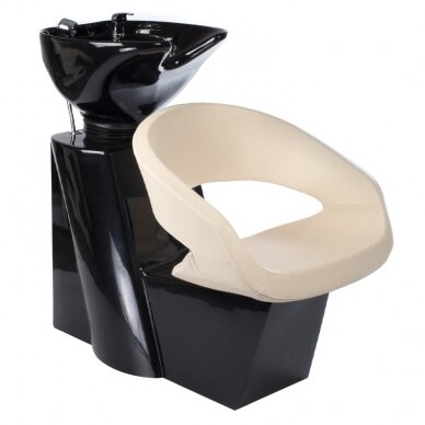 Professional sink for hairdressers and barber PAOLO BH-8031, cream color Professional sink for hairdressers and barber PAOLO BH-8031, cream color