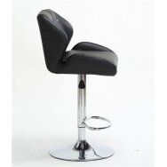 Kėdė makiažo specialistams HC949W, juoda eko oda